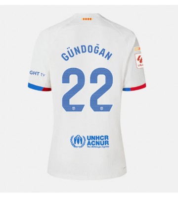 Maillot de foot Barcelona Ilkay Gundogan #22 Extérieur 2023-24 Manches Courte